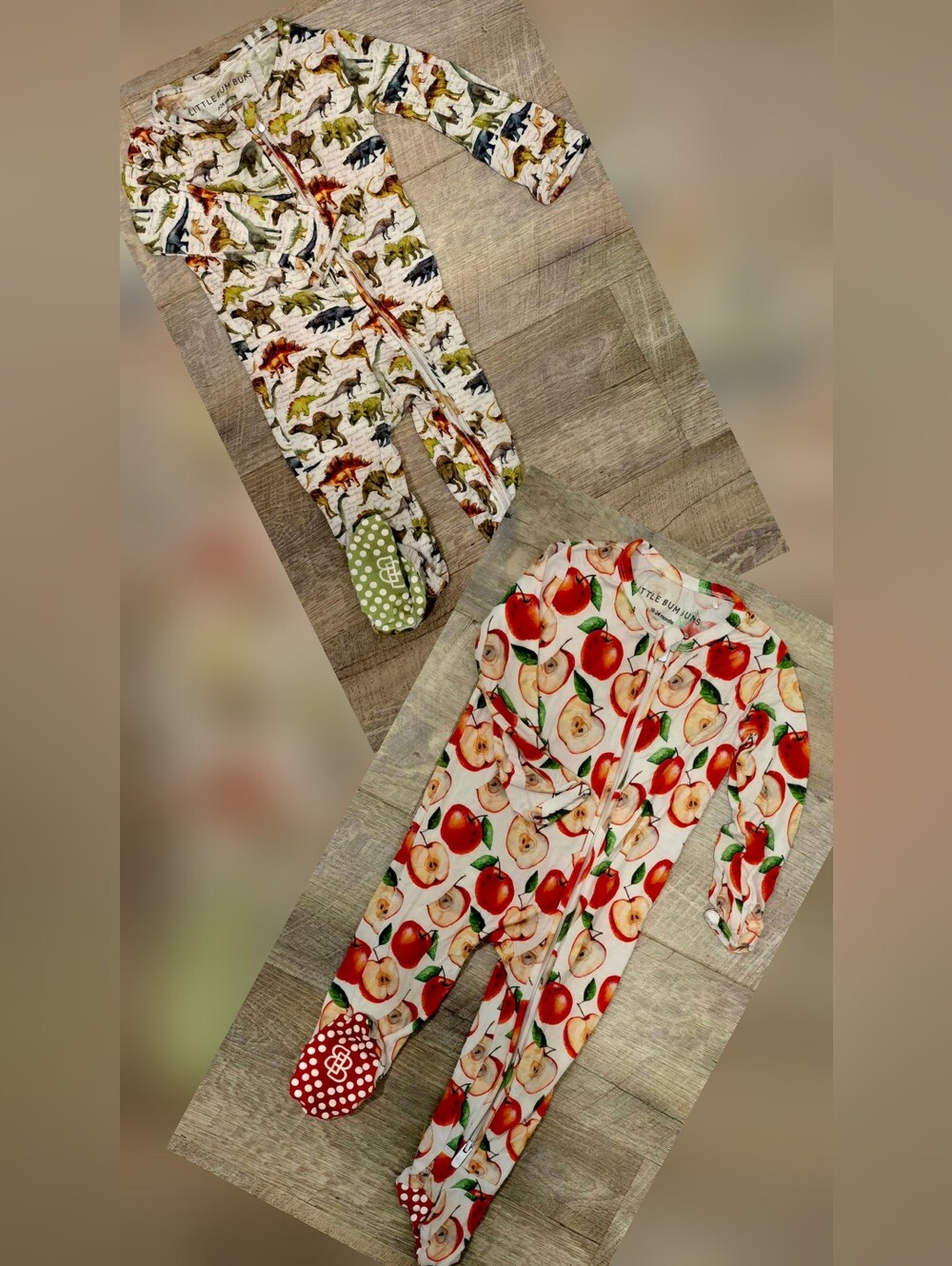 3 Piece BUNDLE - Little Bum Bums Footies